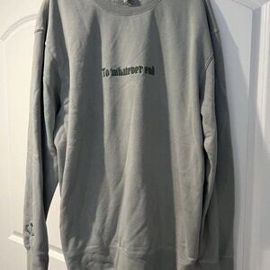 Like New Modern Magic Emporium To Whatever End Literary Lines Crewneck - Size 2X